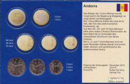 Andorra AND1- 3 Stgl./unzirkuliert Gemischte Jahrgänge Ab 2014 Kursmünzen 1, 2 Und 5 Cent - Andorra