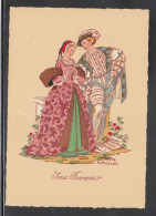 CARTE POSTALE NON CIRCULEE  FETES - COUTUMES ET COSTUMES - Autres & Non Classés