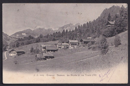 SWITZERLAND  ,    Ormont-Dessus  ,  OLD  POSTCARD - Ormont-Dessus 