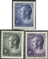 Luxemburg 711yb-713yb (kompl.Ausg.) Postfrisch 1965 Freimarken - Unused Stamps
