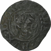 Pays-Bas Bourguignons, Philippe Le Hardi, Double Mite, 1384-1404, Cuivre, TB+ - Otros & Sin Clasificación