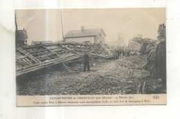 Catastrophe De Courville, Près Chartres, 14 Février 1911, Train Rapide Paris à Rennes Tamponne Train Marchandises - Courville