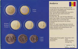 Andorra AND1- 3 2017 Stgl./unzirkuliert 2017 Kursmünzen 1, 2 Und 5 Cent - Andorra
