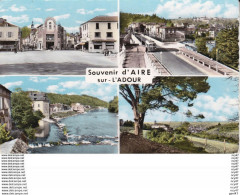 CPSM/pf (40)  AIRE-sur-L'ADOUR.  Multivues. ...D026 - Aire