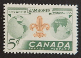 CANADA YT 283 NEUF**MNH" SCOUTISME" ANNÉE 1955 - Neufs