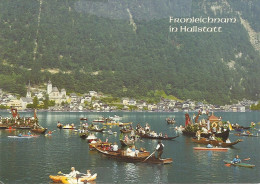 *CPM  - AUTRICHE - HATTSTATT - Fronleichnamsprozession Auf Dem Hallstättersee - Hallstatt