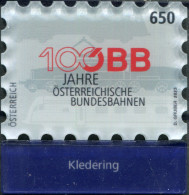 AUSTRIA - 2023 - S/S MNH ** - 100 Years Of The Railway Company, ÖBB. Kledering - Ongebruikt