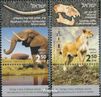 Israel 2648-2649 Mit Tab (kompl.Ausg.) Postfrisch 2018 Archäozoologie - Neufs (avec Tabs)