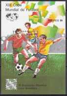 BRASILIEN  Block 69, Postfrisch **, Fußball-Weltmeisterschaft, Mexiko, 1986 - Blocs-feuillets