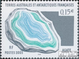 Französ. Gebiete Antarktis 556 (kompl.Ausg.) Postfrisch 2005 Mineralien - Unused Stamps