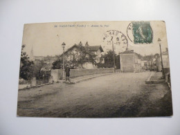 A546 . CPA. 40. HAGETMAU. . (Landes). Avenue Du Pont..beau Plan Animé. écrite & Voyagée 1913 - Hagetmau