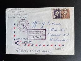 UNITED STATES USA 1974 REGISTERED LETTER FORT LAUDERDALE TO NASSAU 03-06-1974 VERENIGDE STATEN AMERIKA AMERICA - Storia Postale