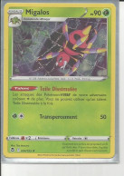 CARTE MIGALOS HOLOGRAPHIQUE TEMPETE ARGENTEE N° 4 - Espada Y Escudo