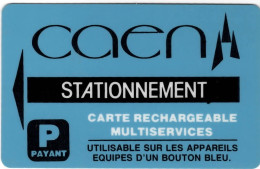 Stationnement Caen PIAF - Parkkarten