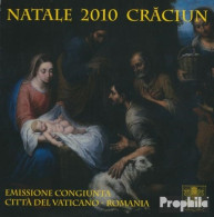 Vatikanstadt MH0-19 (kompl.Ausg.) Postfrisch 2010 Weihnachten: Gemälde - Ungebraucht