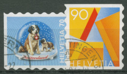 Schweiz 2001 Schneekugeln A-Post 1760/61 Gestempelt - Used Stamps
