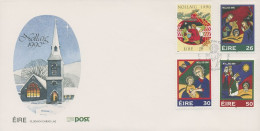 Irland 1990 Weihnachten Ersttagsbrief 737/40 FDC (X18655) - FDC