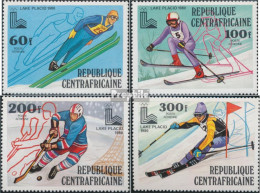Zentralafrikanische Republik 632A-635A (kompl.Ausg.) Postfrisch 1979 Olympia - Unused Stamps