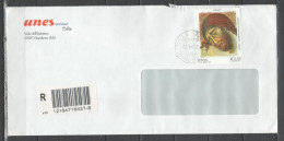 ITALIA 2002 - Raccomandata Con Cimabue 2,58 - 2001-10: Poststempel