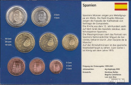 Spanien 2009 Stgl./unzirkuliert Kursmünzensatz 2009 EURO-Nachauflage - España