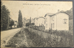 Montluel Les Villas Près De L'Usine Heer + Cachet Militaire - Montluel