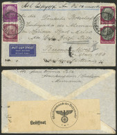GERMANY: MAIL OF SAILORS OF THE CRUISER ADMIRAL GRAF SPEE At First "interned" And Then "prisoners" Of War In Several Cam - Andere & Zonder Classificatie