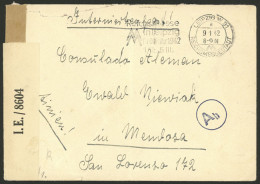 GERMANY: MAIL OF SAILORS OF THE CRUISER ADMIRAL GRAF SPEE At First "interned" And Then "prisoners" Of War In Several Cam - Sonstige & Ohne Zuordnung