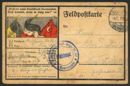 GERMANY: Very Nice Feldpost Card Mailed On 4/NO/1915 - Andere & Zonder Classificatie
