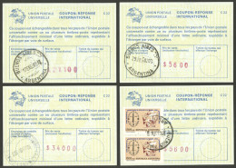 ARGENTINA: INFLACIÓN RATES: 4 IRC With Rates Of $5,600 (29/JUL/1982), $8,200 (31/AU/82), $21,100 (17/JA/1983) And $34,00 - Autres & Non Classés