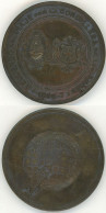 ARGENTINA: Spectacular Medal: C.N.T. EXPRESO VILLALONGA" - "Recuerdo Del Viaje Por La Cordillera De Los Andes, 1896/7",  - Non Classés