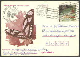 BRAZIL: RHM.160, Postal Card Used On 11/DE/1979, Very Fine Quality, Rare! - Andere & Zonder Classificatie