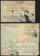 BRAZIL: Registered Cover Sent From Santa Maria (RGS) To Lapa In NO/1954, With Interesting Postal Mark! - Altri & Non Classificati