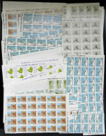 BRAZIL: Lot Of Sheets Of Part Of Panes Of Varied Periods, MNH And Of Excellent Quality, I Estimate Over 10,000 Stamps, G - Other & Unclassified