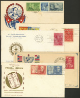 CUBA: 5 FDC Covers Of Year 1940, Very Nice! - Autres & Non Classés