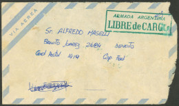 FALKLAND ISLANDS: FALKLANDS WAR: Cover Without Date Sent From The Islands To Buenos Aires, Without Postage, With Postal  - Falklandeilanden
