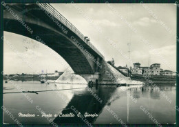 Mantova Città Ponte San Giorgio FG Foto Cartolina KB5535 - Mantova