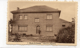 BELGIQUE - RHODE St GENESE - Villa De La Pépinière - Animée  (K89) - Rhode-St-Genèse - St-Genesius-Rode