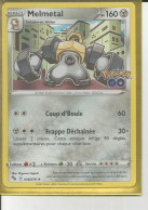 CARTE MELMETAL HOLOGRAPHIQUE POKEMON GO N° 46 - Spada E Scudo