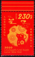 ARMENIA 2019-29 Chinese New Year Of The Rat, MNH - Nouvel An Chinois