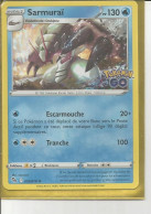 CARTE SARMURAI HOLOGRAPHIQUE POKEMON GO N° 28 - Espada Y Escudo