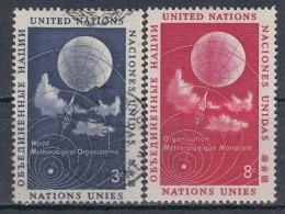 UNITED NATIONS New York 55-56,used - Oblitérés