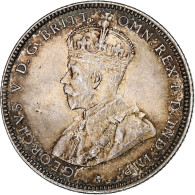 Australie, George V, Shilling, 1916, Melbourne, Argent, TTB+ - Shilling