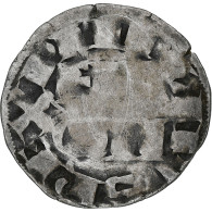 France, Philippe II Auguste, Denier Parisis, 1180-1223, Paris, Billon, TB - 1180-1223 Felipe II El Augusto