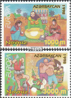 Aserbaidschan 438-439 (kompl.Ausg.) Postfrisch 1998 Feste - Azerbaïjan