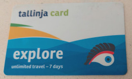 Malta  Unlimited Travel - 7 Days Bus Ticket  2024 Plastic Card - Europa