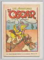 Les Aventures D'OSCAR Le Petit Canard  Au Far-west N° 5 Par Mat  Société Parisienne D'édition  Bande Dessinée - Oscar