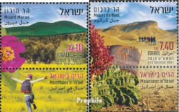 Israel 2672-2673 Mit Tab (kompl.Ausg.) Postfrisch 2019 Berge - Unused Stamps (with Tabs)