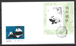 CHINE. BF 38 De 1985 Sur Enveloppe 1er Jour. Panda Géant. - Bears