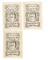 **Austria Notgeld  Schenkenfelden 30+50+75 Heller  S 958.2b 400 SERIEN - Austria