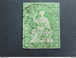 Très Beau N°. 17 Oblitéré (numérotation Philex) - Belles Marges Et Oblitération Propre - Used Stamps